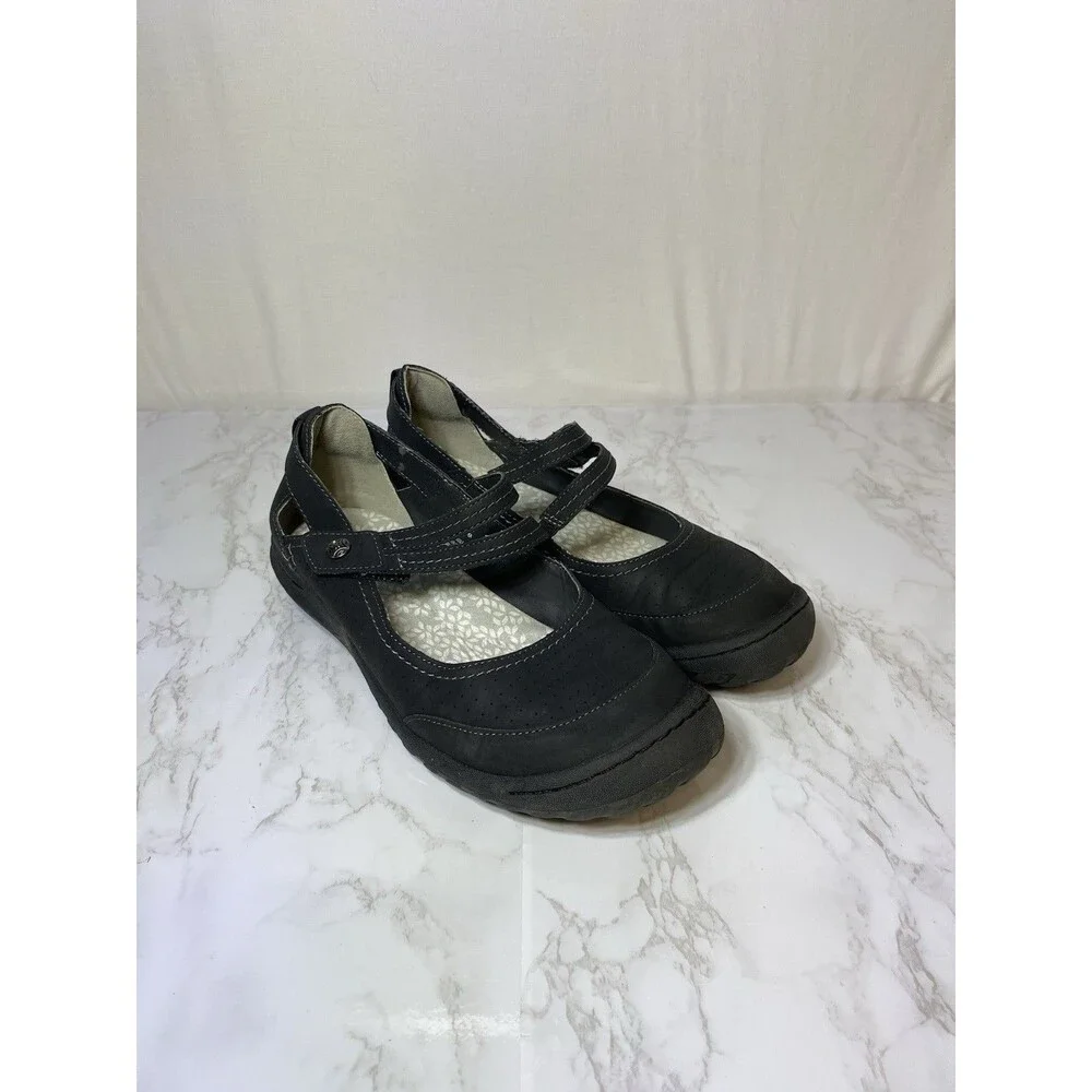 JBU Fawn Fawn Sz 9M Womens Classic Mary Jane Comfort Casual Flats Shoes